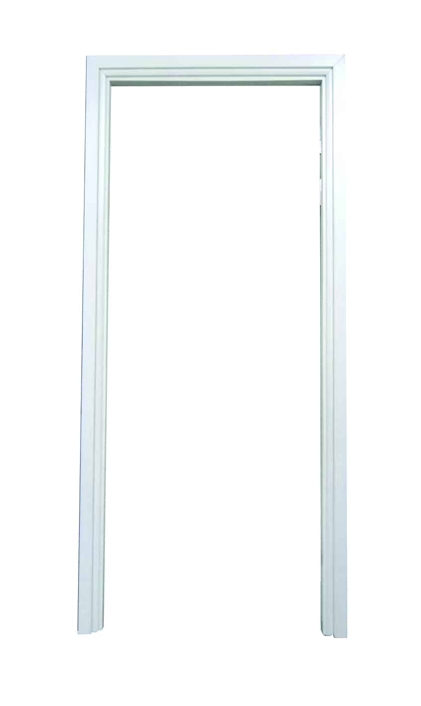 วงกบประตู UPVC แบบมีซับ รุ่น SUB 204 สีขาวงาช้าง แบบติดตั้งแห้ง