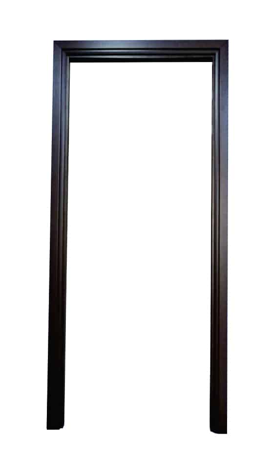 วงกบประตู UPVC แบบมีซับ รุ่น SUB 204 สีวอนัทโอ๊ค แบบติดตั้งแห้ง