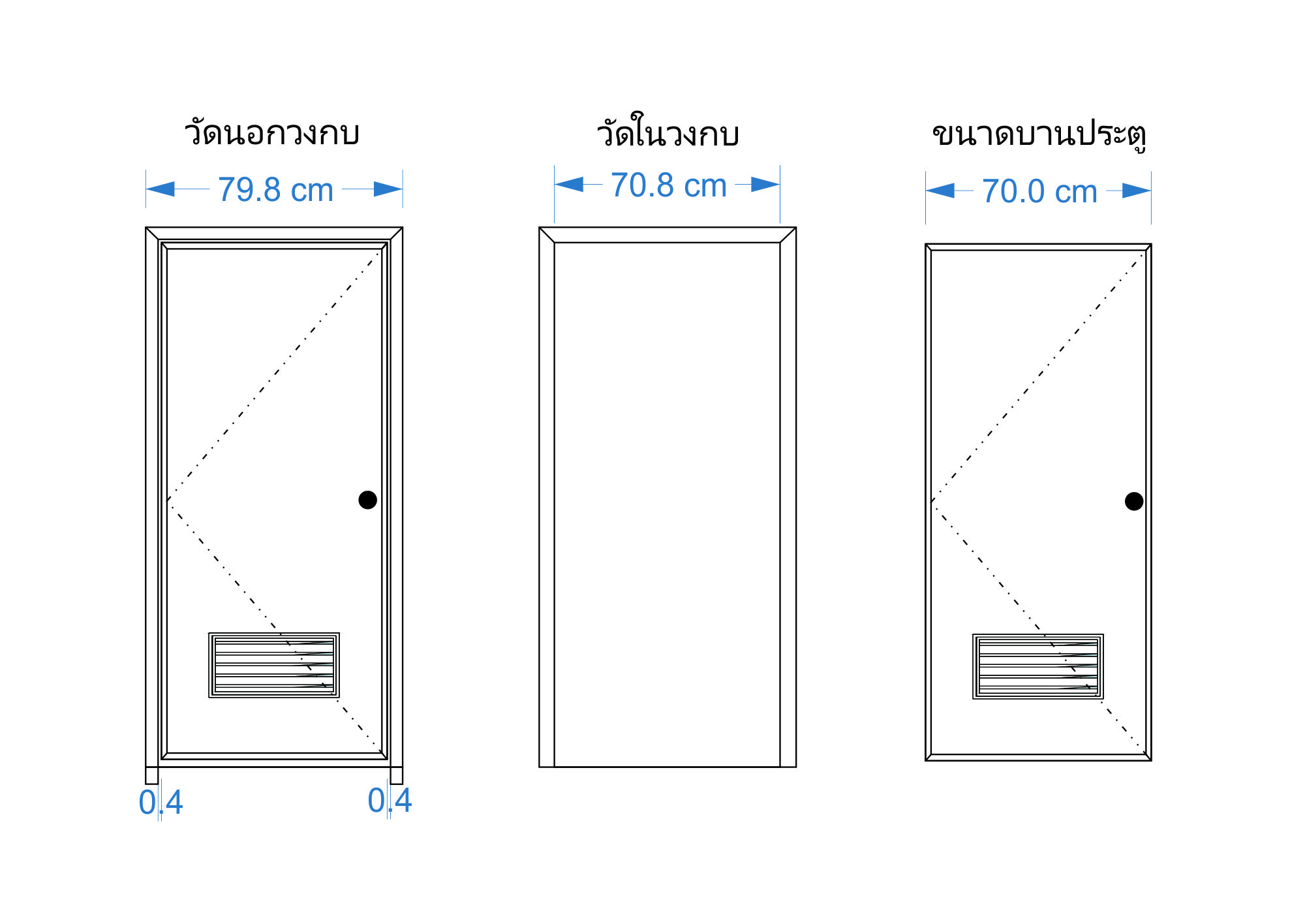 แบบ วงกบประตู UPVC